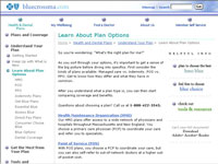 Bluecrossma.com: Learn About Plan Options